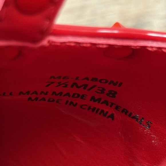 Mix No. 6 LABONI Women’s Studded Caged Heels Size 7.5 - Picture 9 of 10